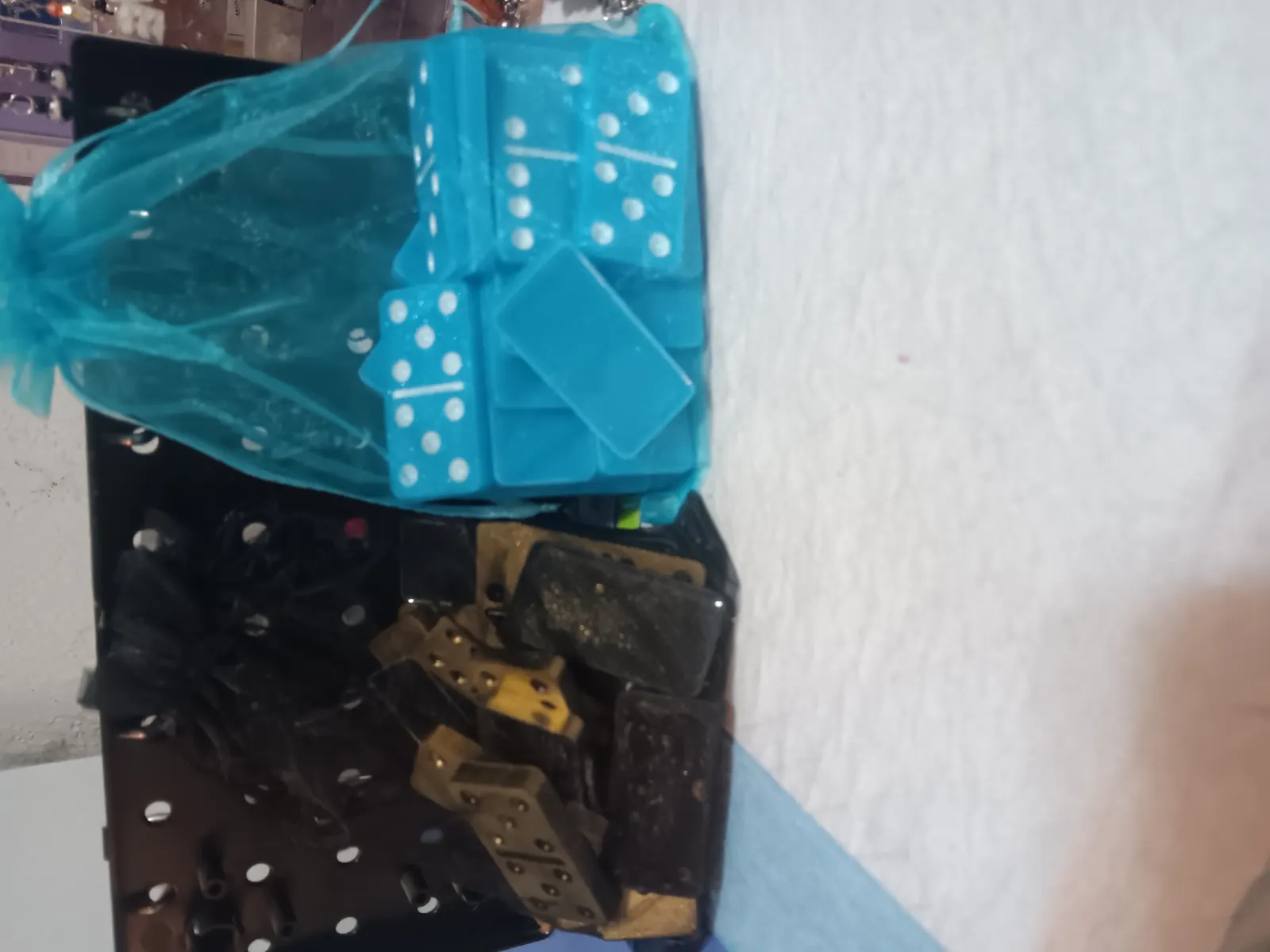 28-Piece Resin Domino Set
