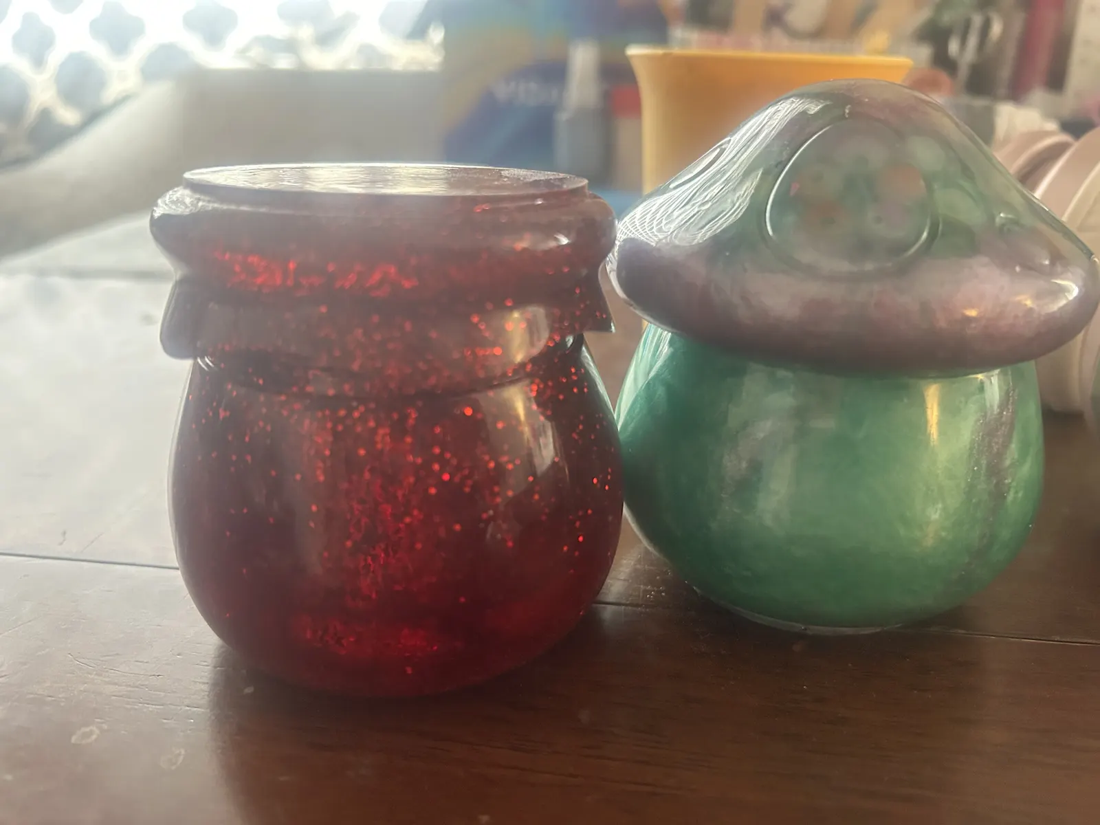 Handmade Resin Jar